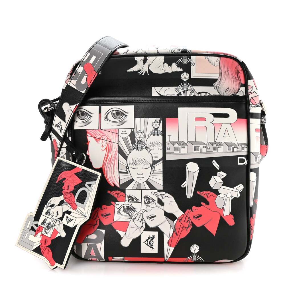 Prada X James Jean Vitello Dna Flat #268724P11B